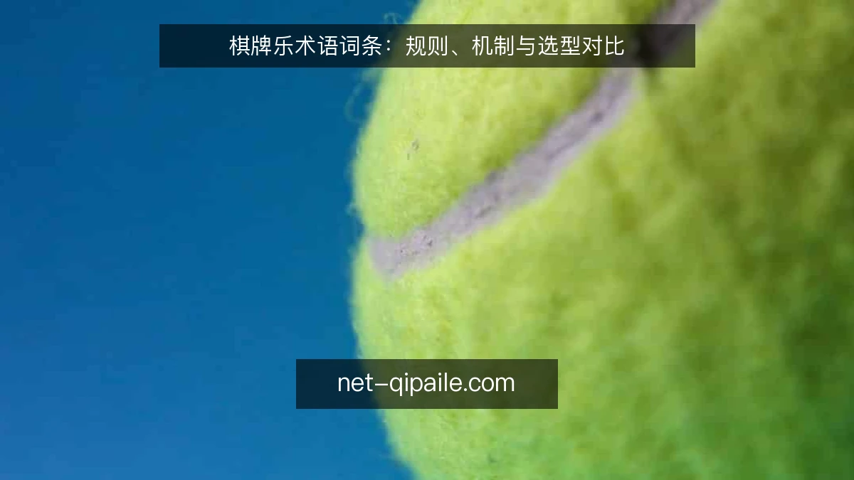 棋牌乐术语词条:规则、机制与选型对比